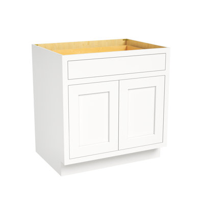Armoire de base standard de cuisine prête à assembler l 33 po x H 34,5 po x P 25 po CASAINC