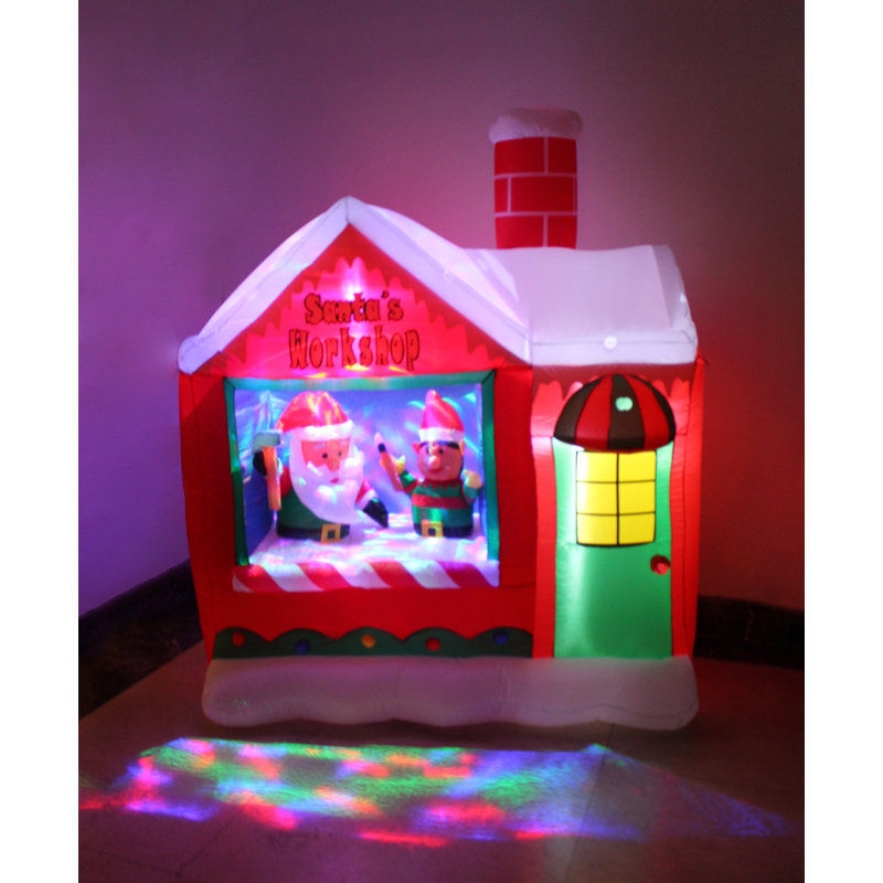 Père Noël gonflable