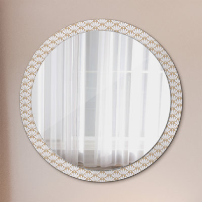 Huldar Glass Flat Wall Mirror