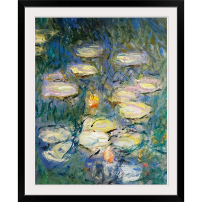 «Nymphéas, détail» par Claude Monet, reproduction d'art