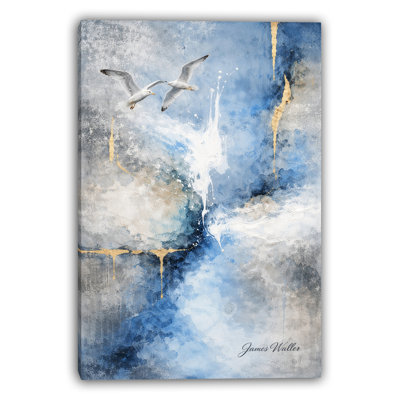 «Seabird Sky», art mural sur toile tendue