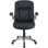 Soho Flip Armrest Mid-back Leather Chair