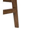Upholstered Counter Stool with Solid Wood Frame