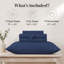 Ensemble de draps 4 pièces en microfibre ultra douce Modern Threads avec poches profondes, couleurs unies et imprimés-888613728-988049357