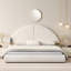 Lit plateforme avec table d'appoint Modern Unique