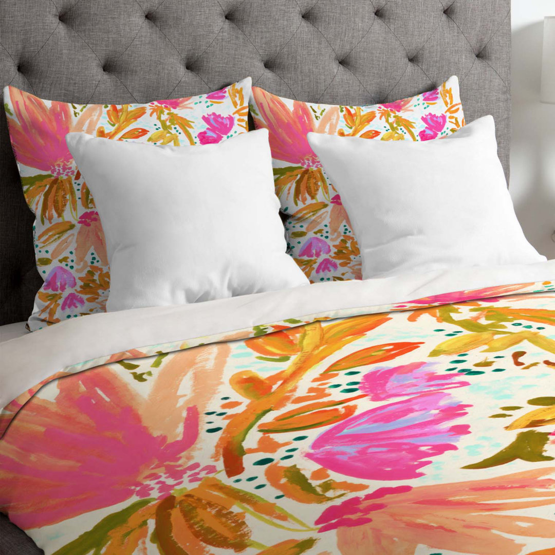 Bouck Blossom Duvet Cover Deny Designs 