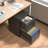 Markiese 14.69'' W Metal 2-Drawer Vertical Mobile  File Cabinet With Lock Fully Assembled-1040605159