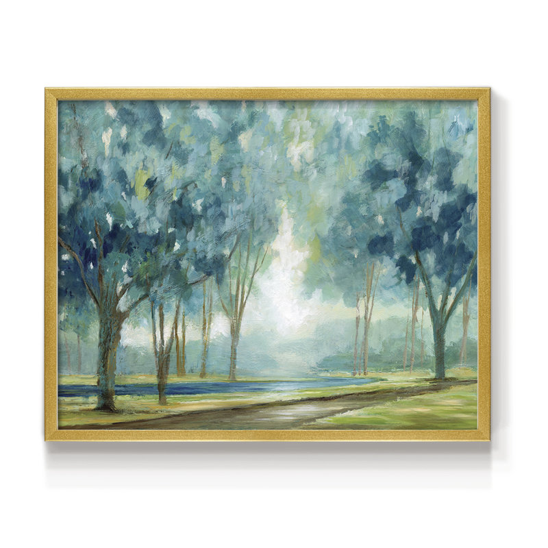 Ombre Afternoon -Framed Print - Restickable, 16" H x 20" W