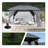 10x13 FT Outdoor Steel Gazebo With Double Roof-114229097