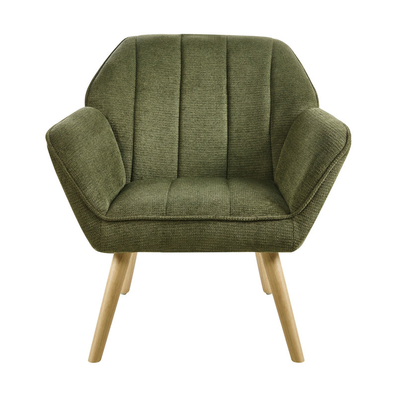 TORUD Upholstered Armchair, Green