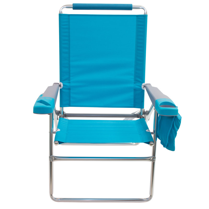 Chaise de plage inclinable à 4 positions