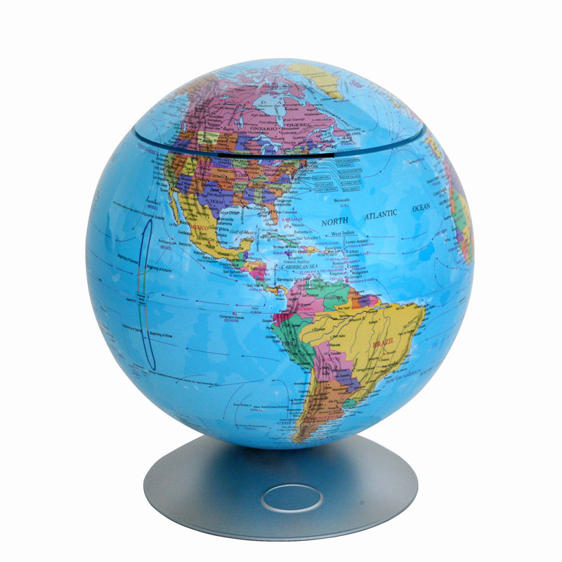 Globe caché avec capteur 360 °