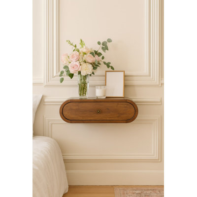 Table de chevet en bois massif Arionna
