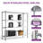Aidon 60'' W Stainless Steel Shelving Unit