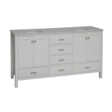 Claudett 72'' Double Bathroom Vanity with Top