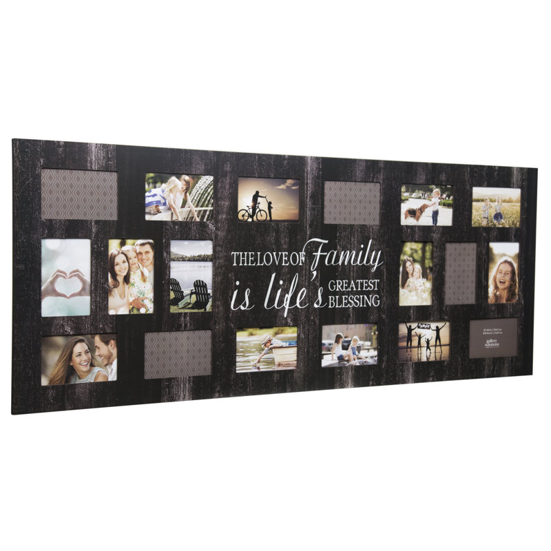 Ampthill Black Wood Matte Picture Frame