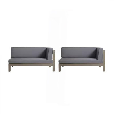 X-Back Right Corner Bench Of Set 2
