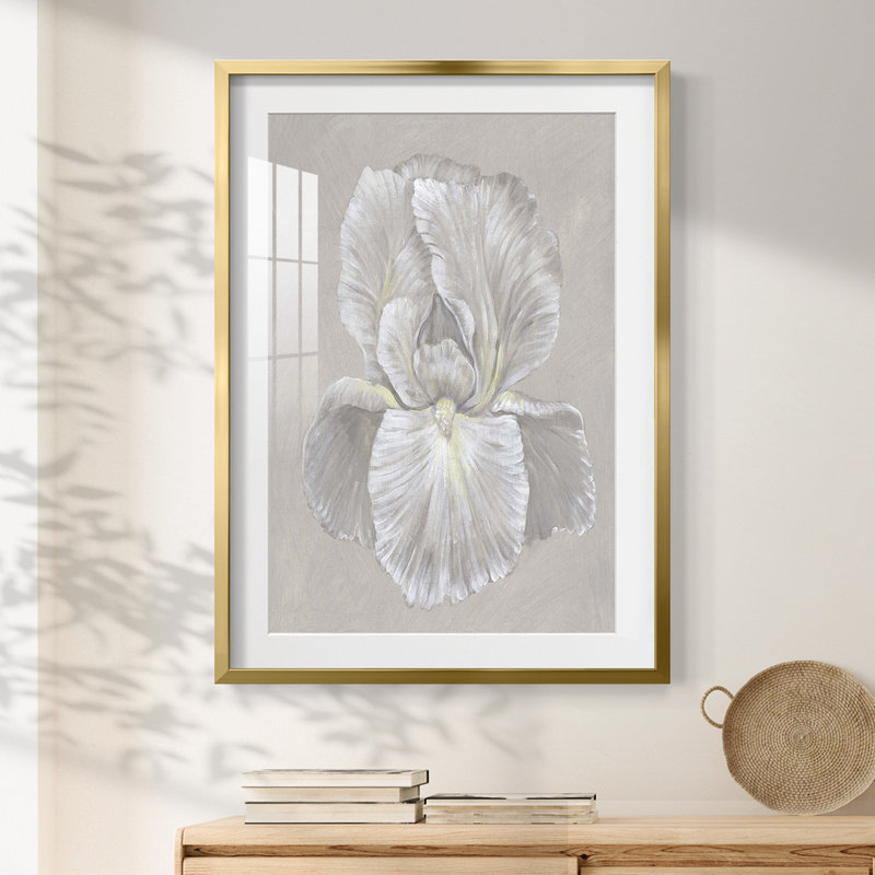 Mute Earth Layers II - Toile tendue avec châssis, H 25,5 po x l 17,5 po, Doré