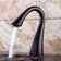 Public Restroom Vessel Sink with Touchless Faucet