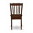 5 Piece Dining Table Set for 4 Includes a Rectangle Kitchen Table with Butterfly Leaf and 4 Dinette Chairs, Mahogany-1199098659-1200734913
