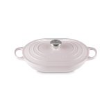 Le Creuset Enameled Cast Iron Signature Oblong Dutch Oven With Lid, 3.75 Qt. - Sea Salt