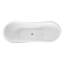 Baignoire de trempage autoportante en acrylique de 59 po x 30 po Daphne-43118917-37990159