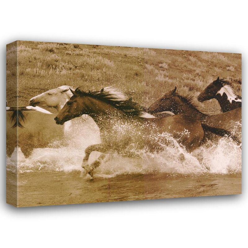 River Race, 36" H x 48" W