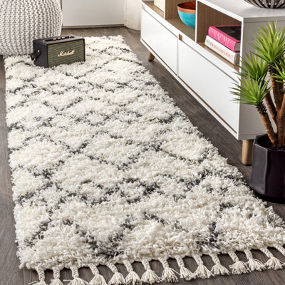 Tapis ivoire / gris Cantera
