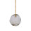 Molten Pendant with Smoke Glass