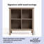Bibliothèque de rangement à 4 cubes Rio-130785044
