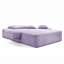 Canapé-lit convertible avec poche de rangement et coussins, 54 po de largeur-131249712