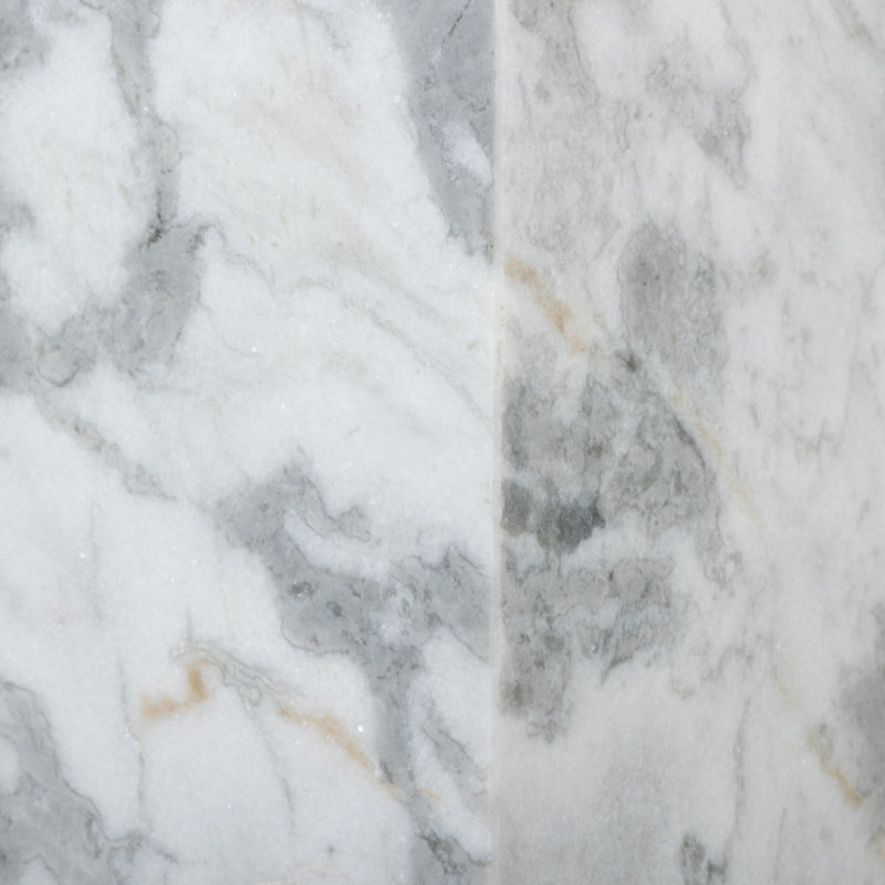 Modern Marble Pedestal, 30" H x 12" L x 12" D