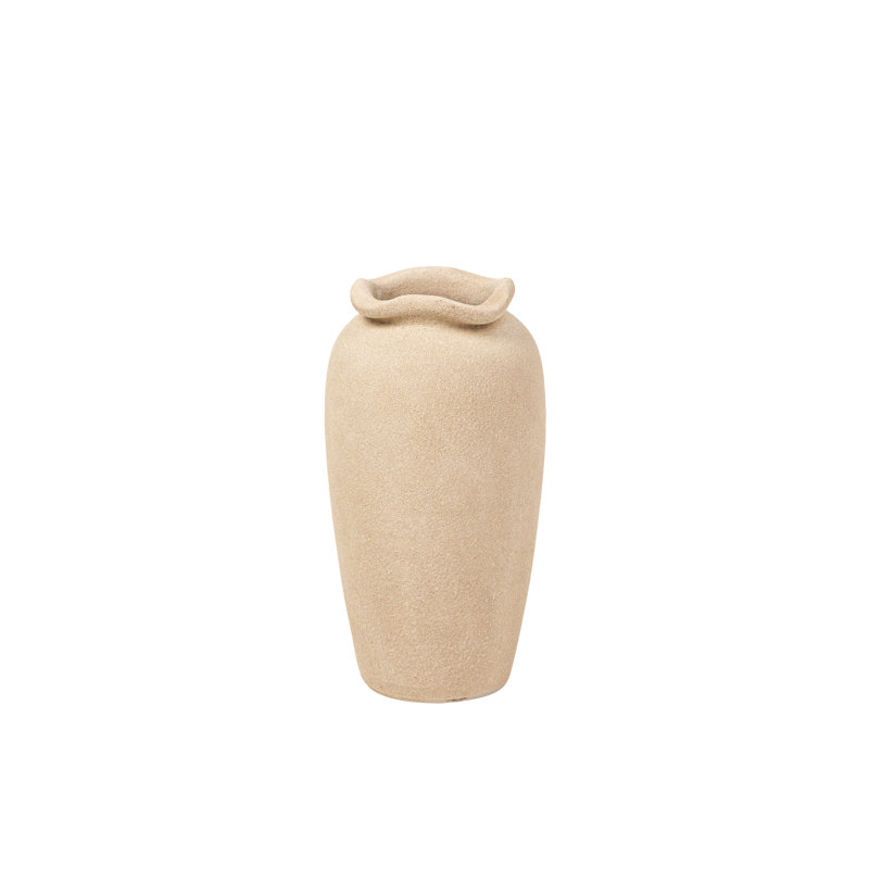 CERAMIC VASE, Brown, 40cm