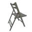 Ensemble de 4 chaises pliantes en bois à lattes Furniture, durables et élégantes pour l'intérieur et l'extérieur-397656887
