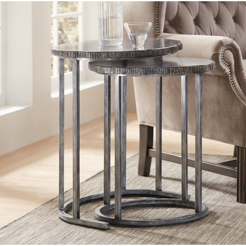 Melange Nesting End Table