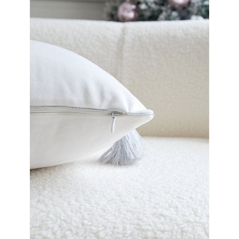 Throw Pillow, White
