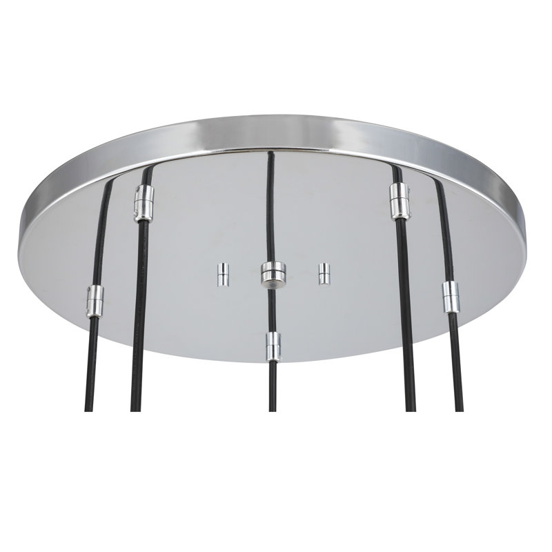 Rosendahl 5 - Light Cluster Pendant, Chrome, Halogen