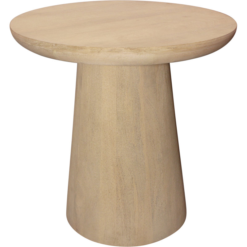 Yutika Round Top End Table