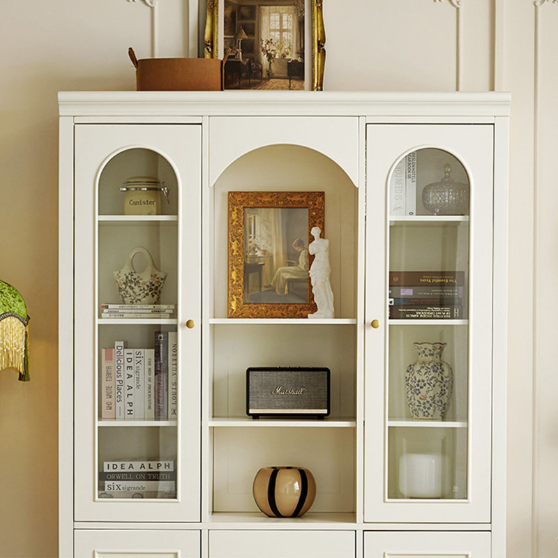 French style romantic storage bookcase