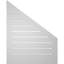 Half Peaked Left Surface Mount Signature Urethane Functional Gable Vent 9/12 Pitch Primed Tan-101743282