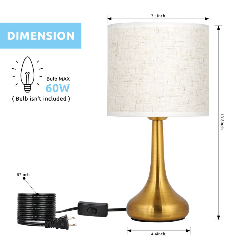 Mini Table Lamps Beside Desk Light