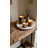 Caracatta Gold Natural Marble Round Tray, Mirror Polished Genuine Stone Vanity Organizer Tray with Anti-Slip Rubber Feet, Decorative Storage Tray for Jewelry Perfume Skincare, Bathroom Countertops Bedroom Dressers Coffee Tables & Entryways-127309090-127309093-130166400