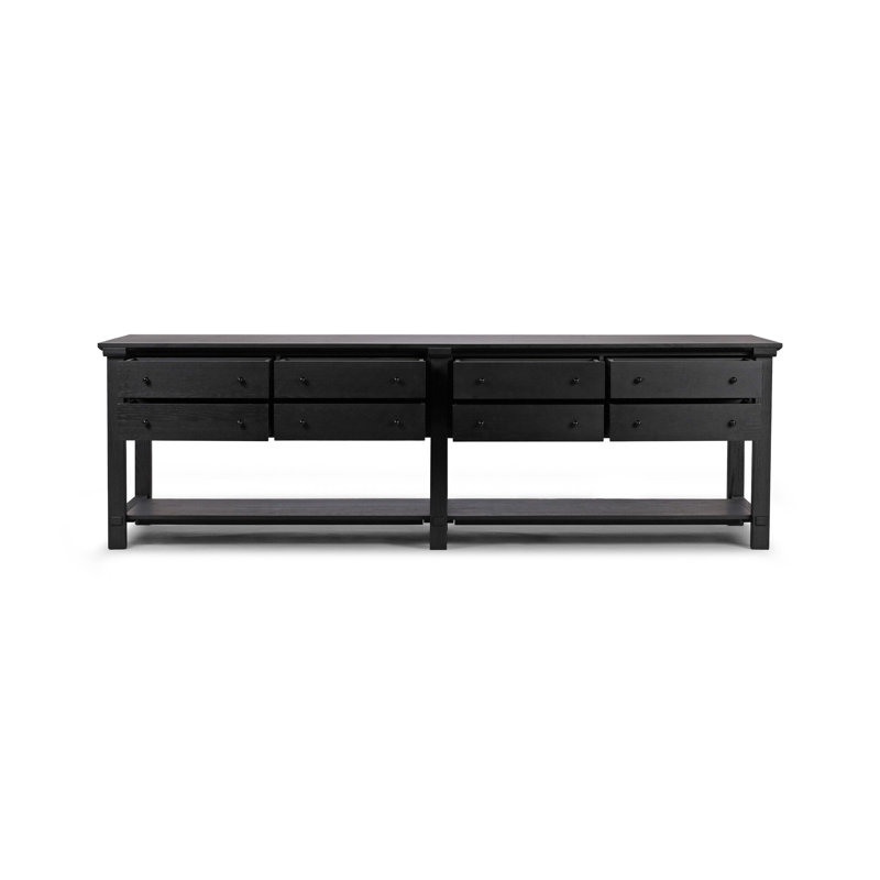 Gardendale Kitchen Island, Black
