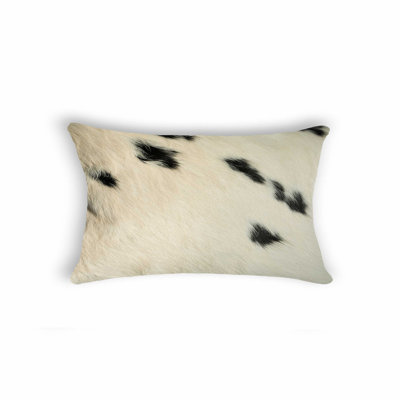 Animal Print Cowhide Throw Pillow