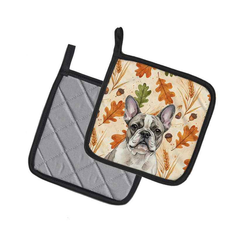 Paire de porte-casseroles Pied Pied Bulldog Heirloom