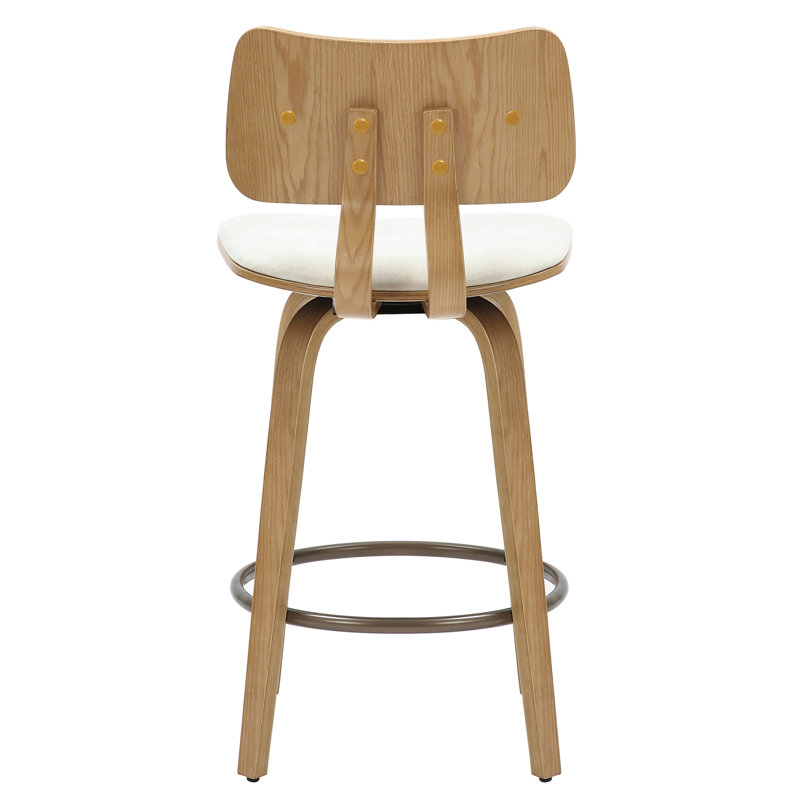 Tabouret de bar 26 po Bowdon, Beige / naturel