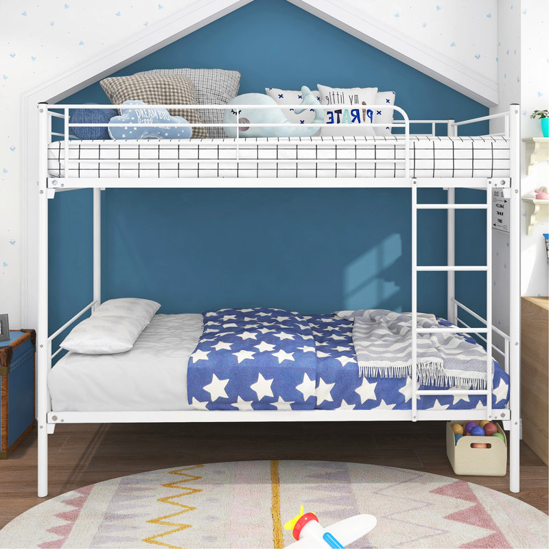 Alage Platform Bed, White