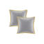 Ensemble d'édredon réversible à imprimé floral en coton 8 pièces, jaune, très grand californien, hypoallergénique, certifié OEKO-TEX-119071076