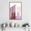 "La Muralla Roja 4" par Wortman, reproduction d'art sur toile encadrée-79132499