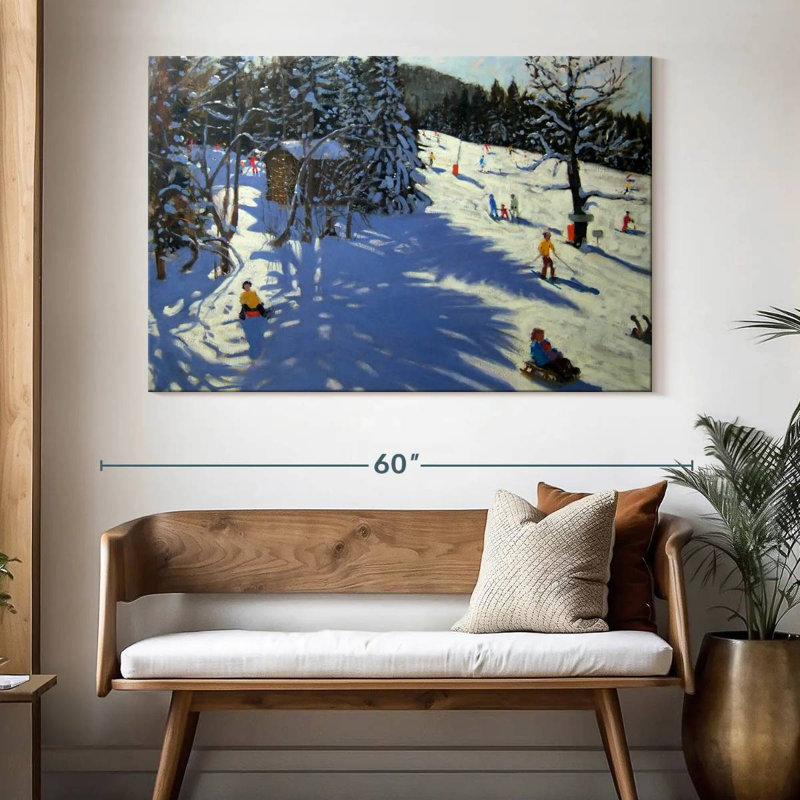 Sireci Mountain Hut Morzine, 34" H x 51" W